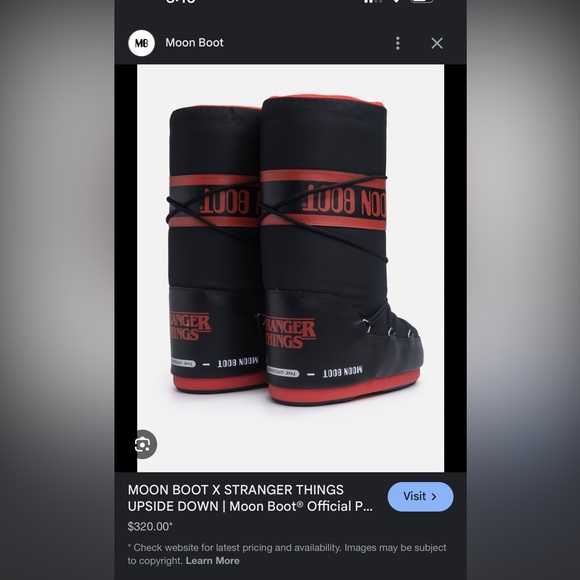 👹Stranger Things Moon Boot👹 (35/38) - Picture 16 of 16